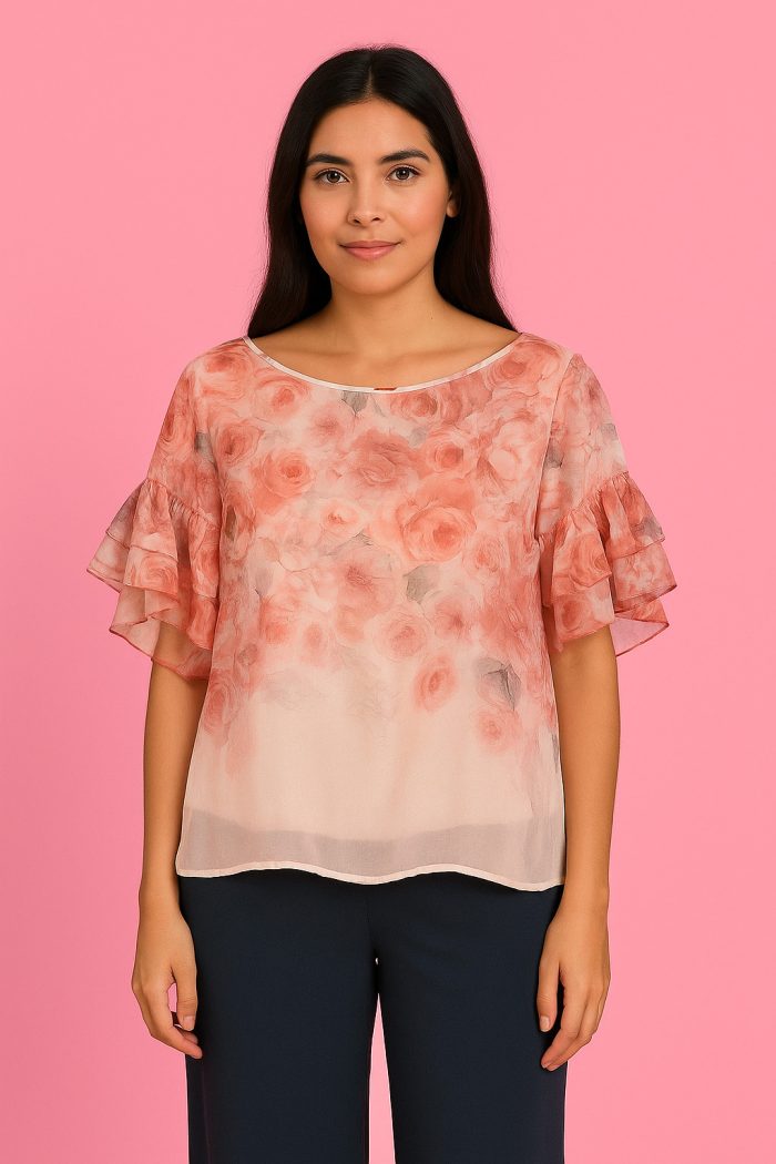 Camicia prato rosa