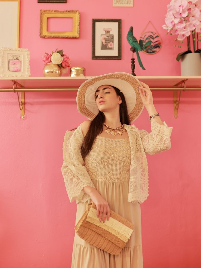 Cardigan traforato