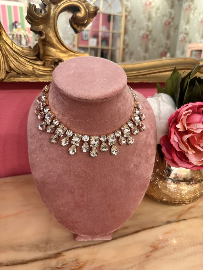 Collana girocollo pietre