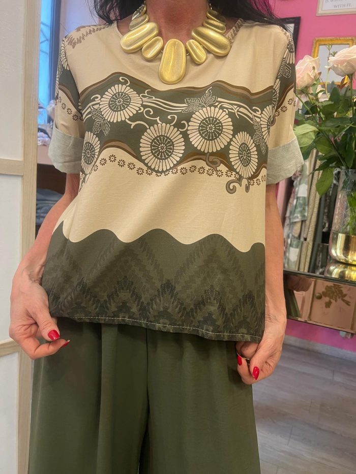 Camicia verde prato