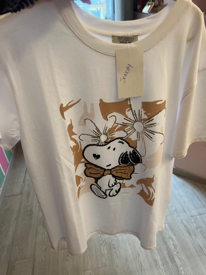 T-shirt snoopy oro
