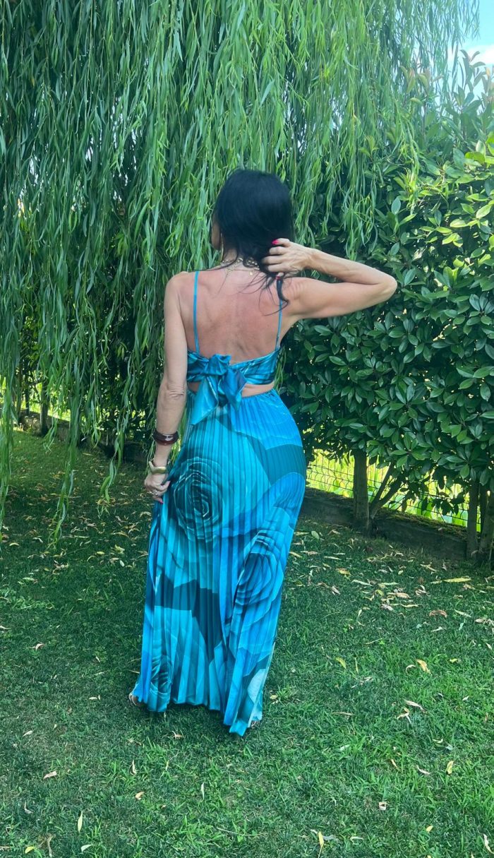 Abito Anna blu/azzurro