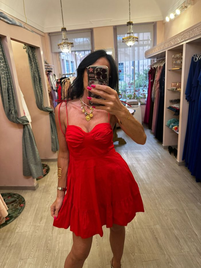 Abito Olga rosso