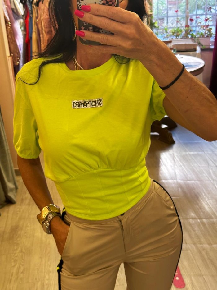 T shirt fluo shop art