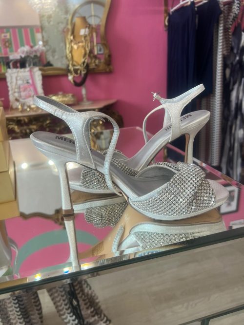 Sandalo strass oro n 39
